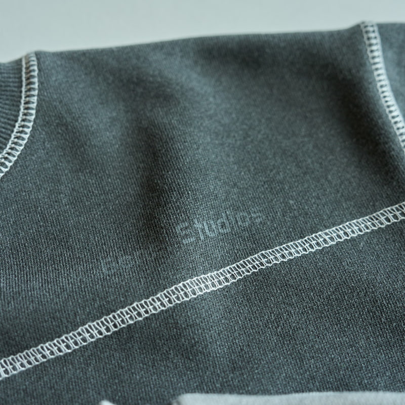 Pigment crop sweatshirt