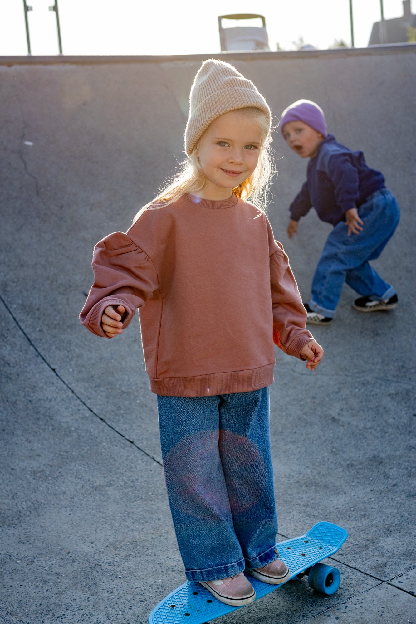 lux sweater - punch - LAST ONE 10 yr