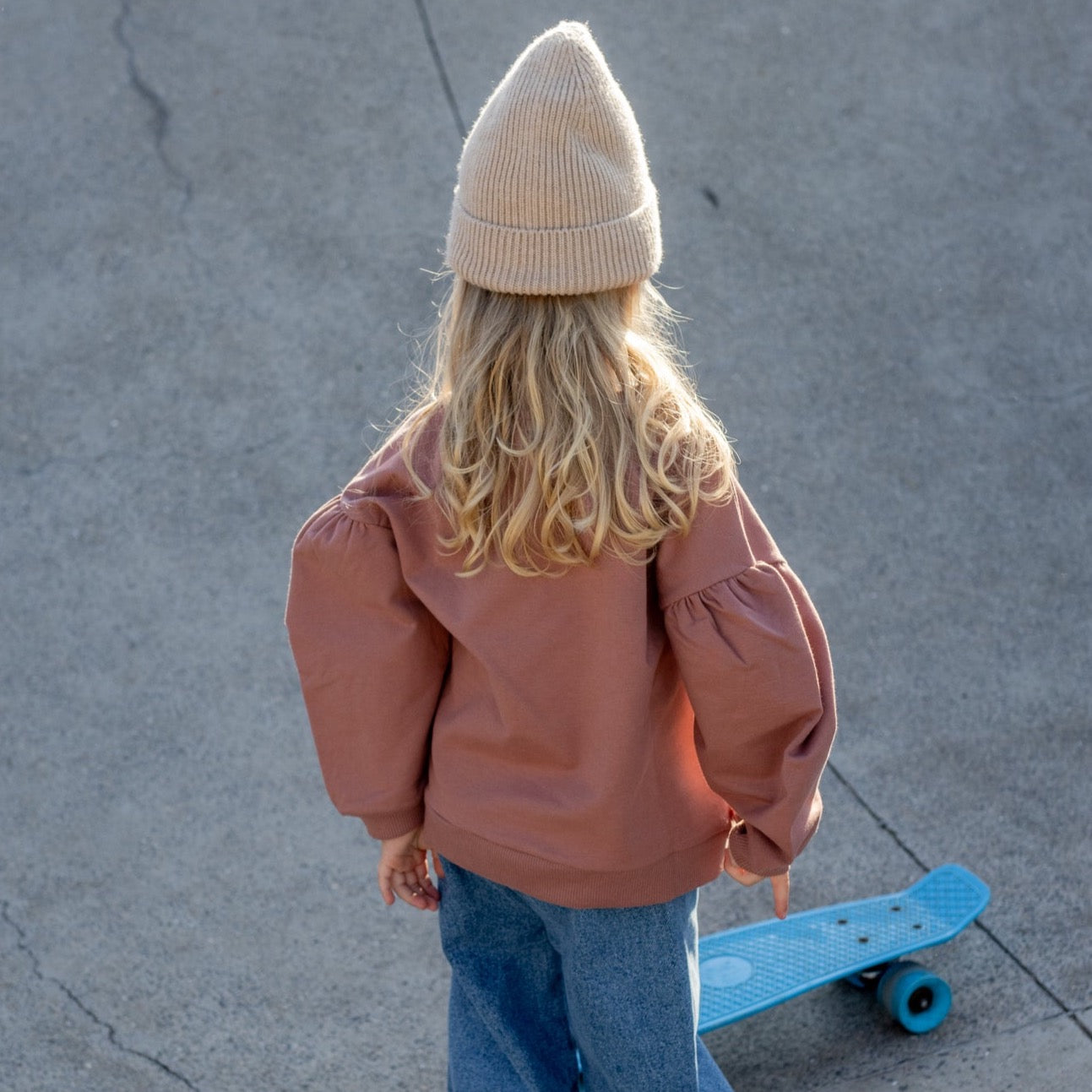 lux sweater - punch - LAST ONE 10 yr