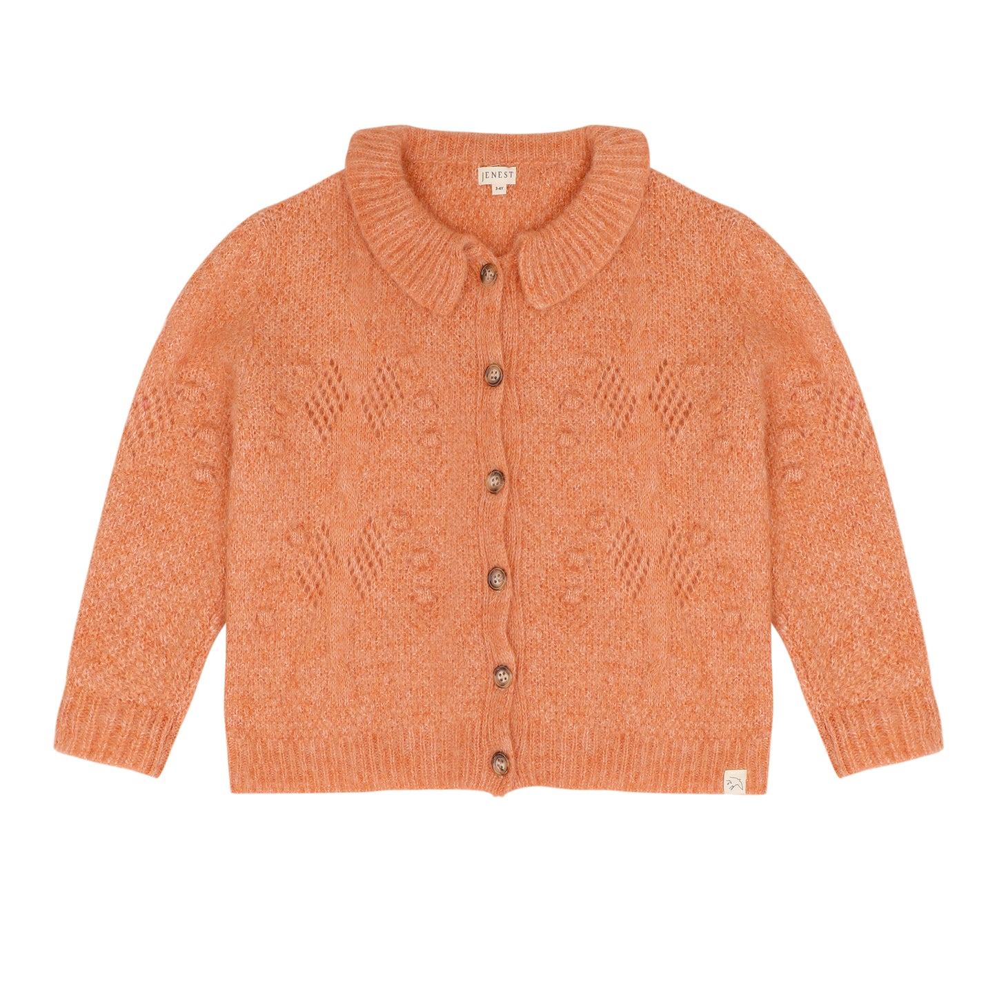 flower cardigan - LAST ONE 3-4 yr