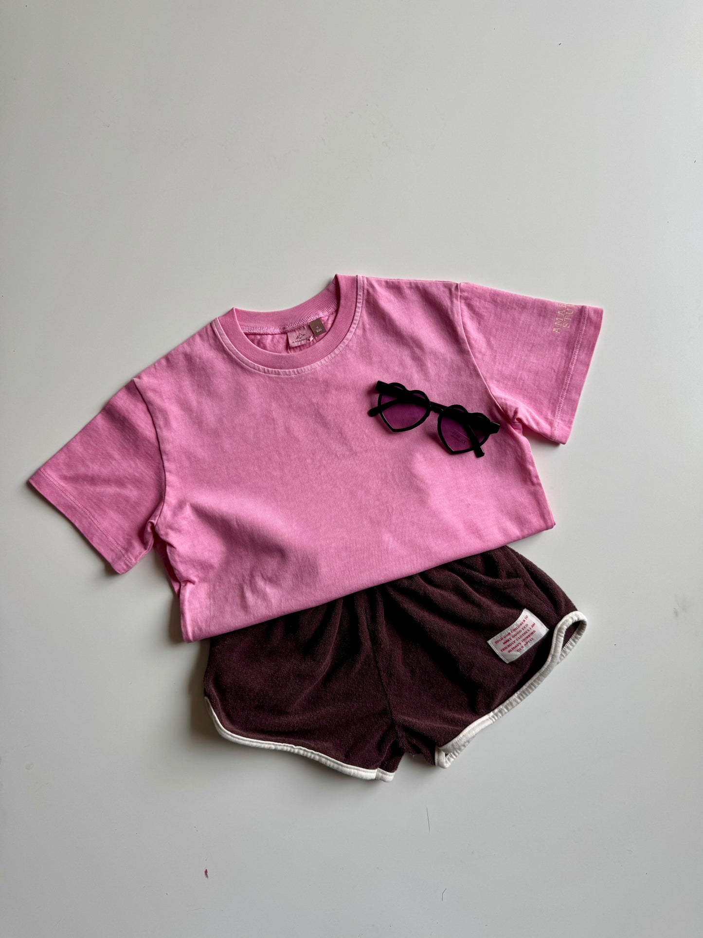 short sleeve tee - pink