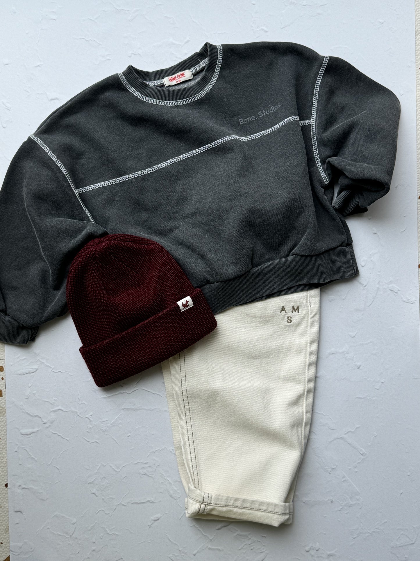 Pigment crop sweatshirt
