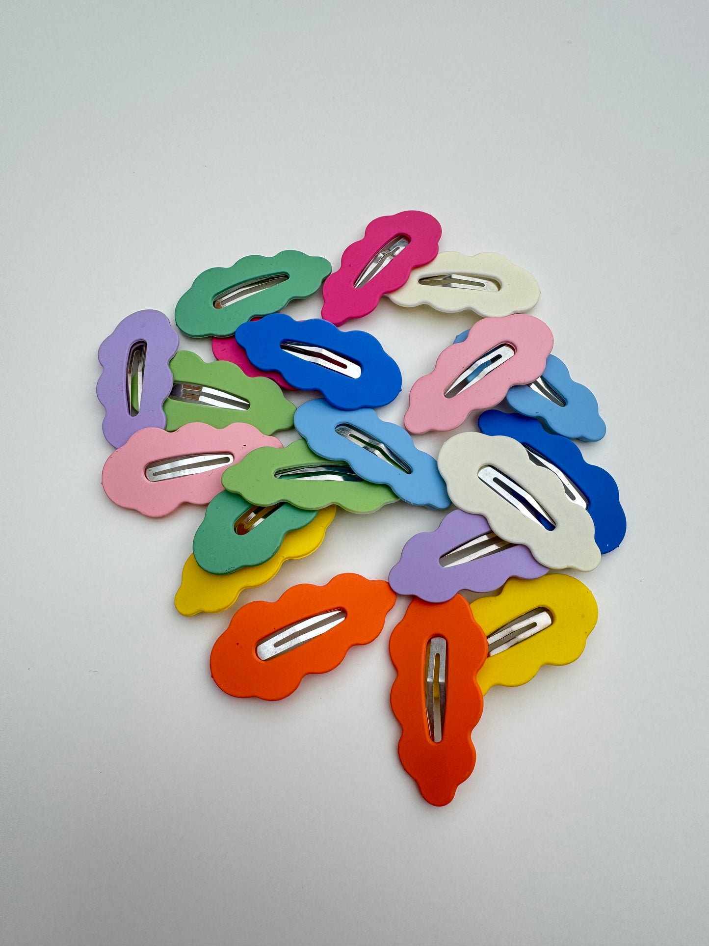 Funky hair clip set