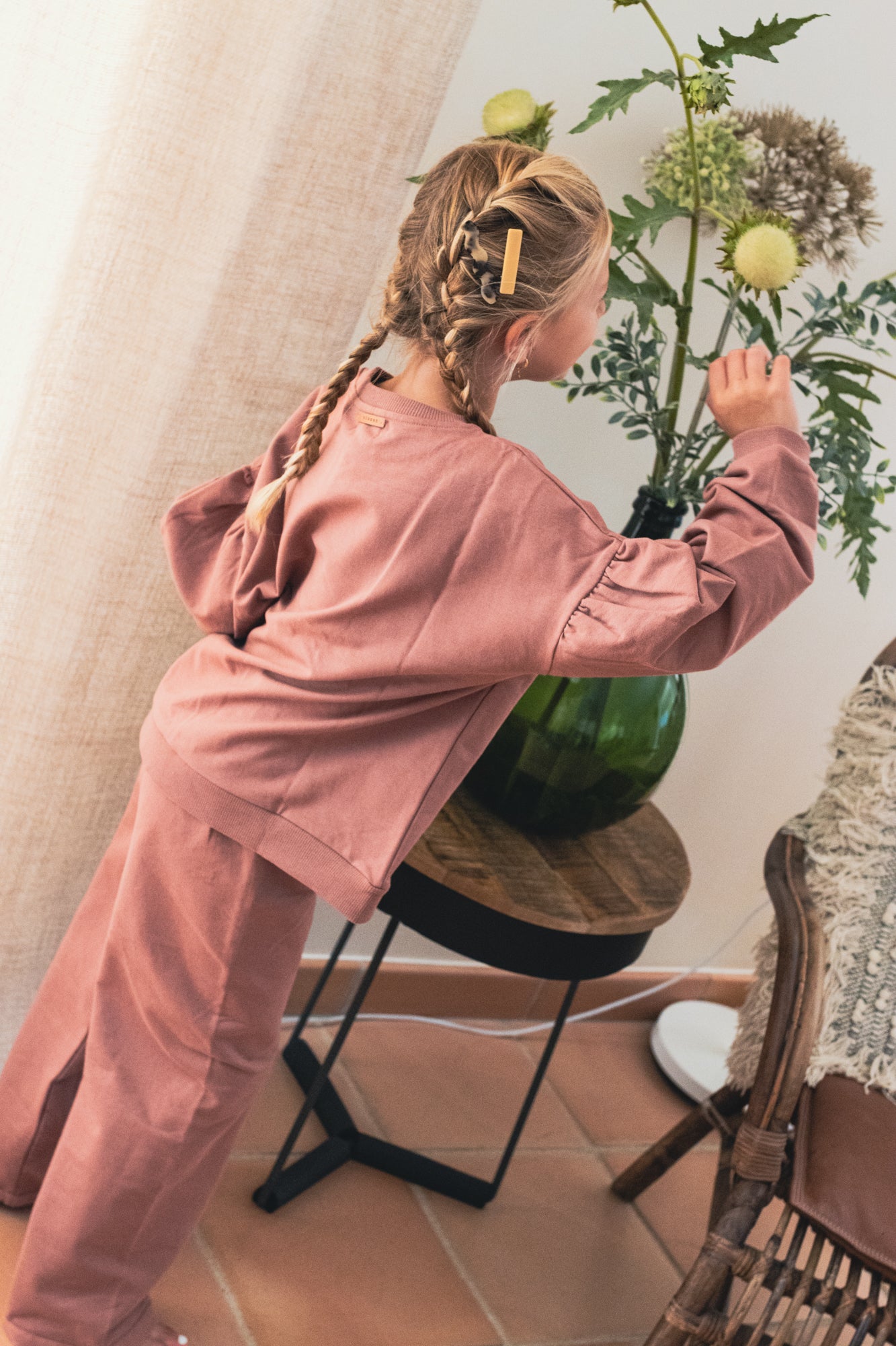 lux sweater - punch - LAST ONE 10 yr