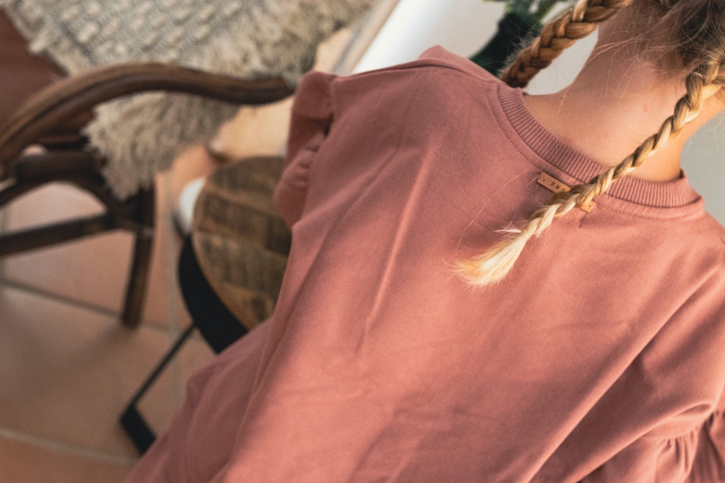 lux sweater - punch - LAST ONE 10 yr