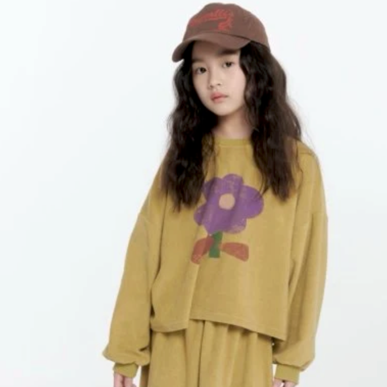 Daisy crop sweater