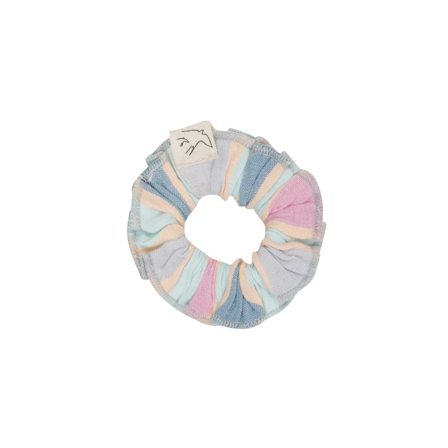 scrunchie - stripe mint