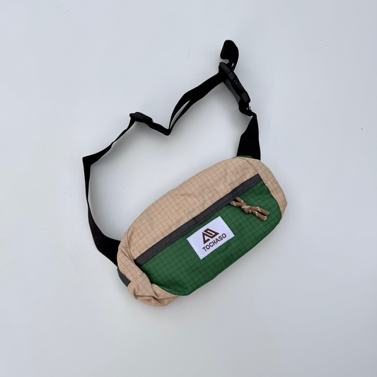 Color cross bag - green