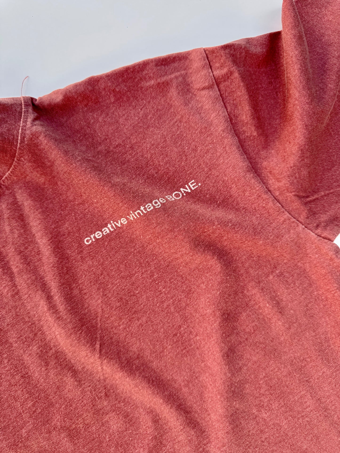 Loose tee - burgundy