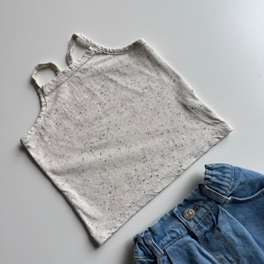 Sleeveless top - oreo