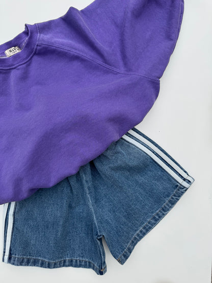 Purple sweatshirt