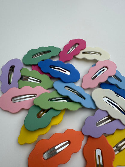 Funky hair clip set