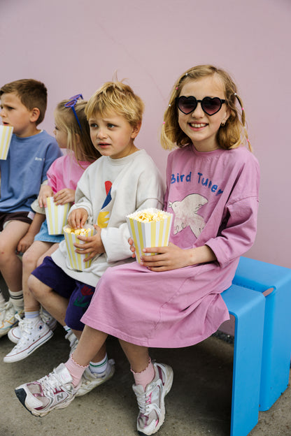 Bird t-shirt dress