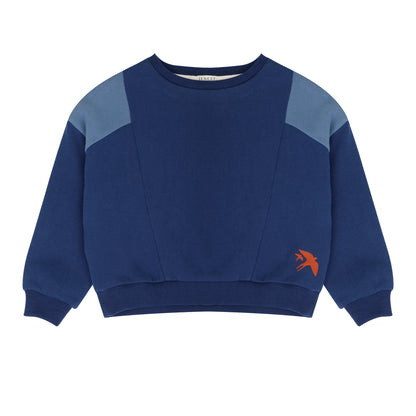 nest sweater - marine blue