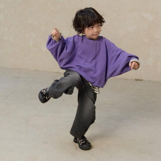 Purple sweatshirt