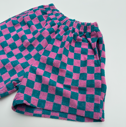 Checked shorts