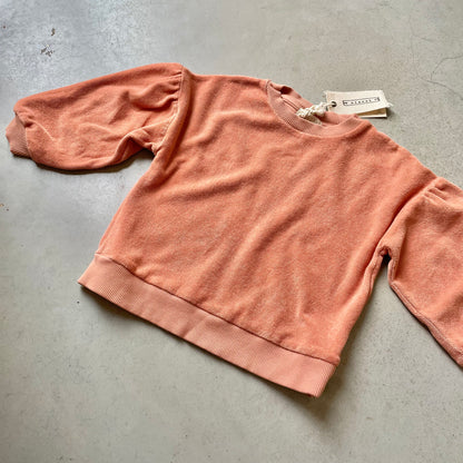 lux sweater - papaya